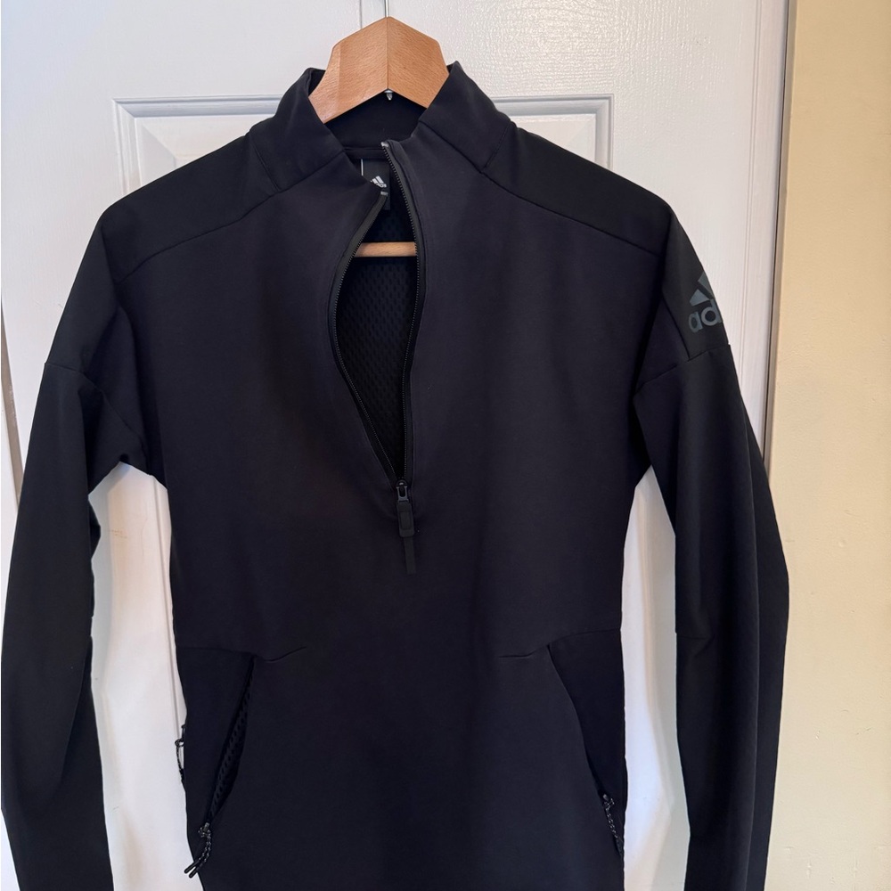 Adidas Black Ventilated Pullover